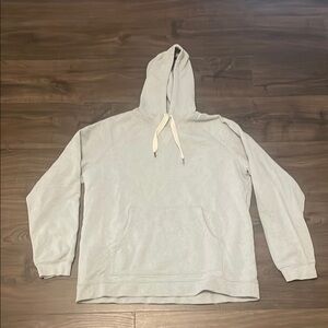 Men's Bear Bottom Light Gray Hoodie, Size Large